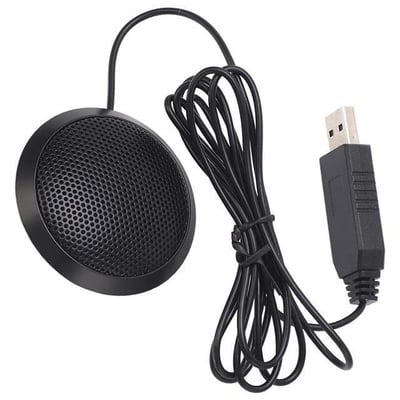 Haiki HK-102 USB 1.5 Metre Kablolu Kondenser Masaüstü Toplantı Podcast Mikrofonu