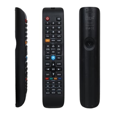 Hey Küçük Kalıp Skytech Sarı TV Tuşlu Smart Lcd Led TV Kumanda