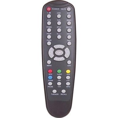 Hiremco Seoul F1 - F15 -İnpax X-2007 Fta Uydu Alıcı Kumandası