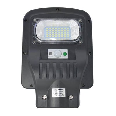 Horoz 50W Siyah Led Solar Güneş Enerjili Lamba Sokak Armatür Beyaz Işık