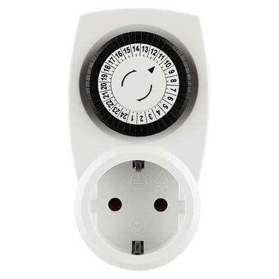 Horoz Timer-1 3500W Mekanik Günlük Zaman Ayarlı Priz