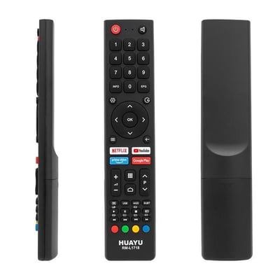Huayu RM-L1718 Changhong Netflix-Youtube-Prime Video-Google Play Tuşlu Üniversal LCD Led TV Kumanda