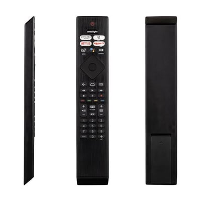 Huayu Philips PH-V4 Netflix-Rakuten TV-Prime Video Tuşlu Ses Komutlu LCD LED TV Kumanda