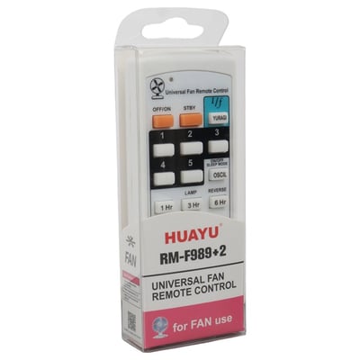 Huayu RM-F989+2 Universal Vantilatör Akıllı Kumanda