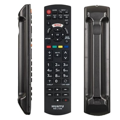 Huayu RM-L1268 Panasonic Netflix Tuşlu Universal Lcd Tv Kumandası