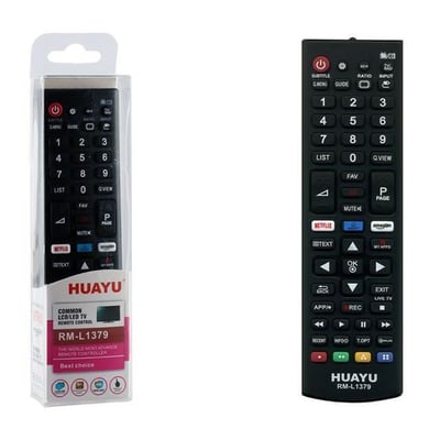 Huayu RM-L1379 LG 3D Netflix - Amazon - Smart Tuşlu Lcd-Led Tv Kumanda