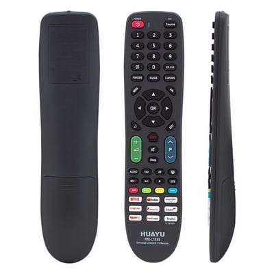 Huayu RM-L1688 Plus (V-1014S+) Netflix-Youtube-Prime Video-Google Play Tuşlu Universal Lcd Led Tv Kumandası