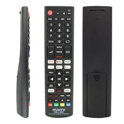 Huayu RM-L1691 Netflix-YouTube-Prime Video-Google Play Tuşlu Universal Lcd Led Tv Kumandası