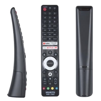 Huayu RM-L1868 Üniversal Sharp Netflix - Youtube - Prime Video Tuşlu LCD-LED TV Kumanda