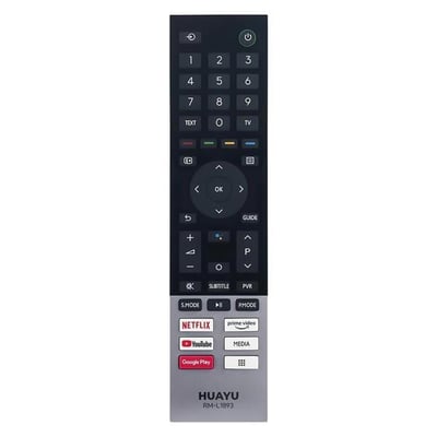 Huayu RM-L1893 Toshiba Universal Ses Komutsuz Lcd Led Tv Kumanda
