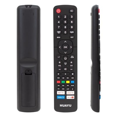 Huayu URC1530 Hisense Netflix-Youtube-Amazon Tuşlu Universal LCD-LED Tv Kumandası