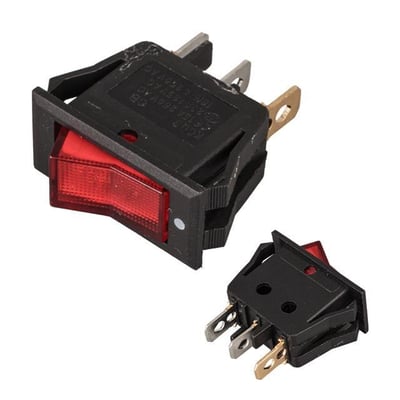 IC-113-8 Tekli Işıklı On-Off Anahtar