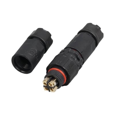 IC-266N 16Mm Su Geçirmez Konnektor Seyyar Takım 4P