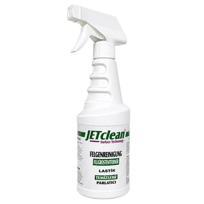 JETclean 500ml Jant Temizleme, Demir Tozu Sökücü ve Lastik Parlatıcı Sprey