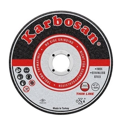 Kesme Taşı Karbosan 115 INOX - Karma Ücretsiz Kargo