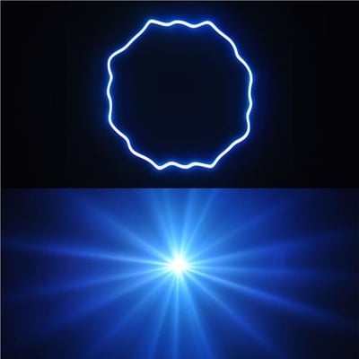 Layu S600B 600-700mW Profesyonel Mavi Beam Efekt Lazeri
