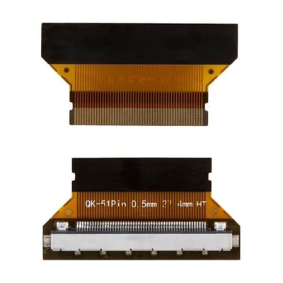 Lcd Panel Flexi Repair Kart 51P-27.4CS01 0.5 mm 51P 27.4 mm K4.3 mm LG Sharp QK0818B