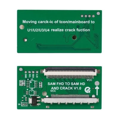 Lcd Panel Flexi Repair Kart Sony Fhd To Hd Lvds To Fpc  Sam Fhd To Sam Hd QK0816A