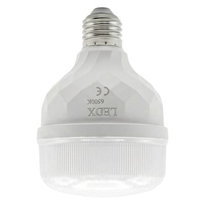 LedX AL-TB40 40 Watt 6500K Beyaz 4800 Lümen E27 Akım Korumalı Kristal Torch Led Ampul