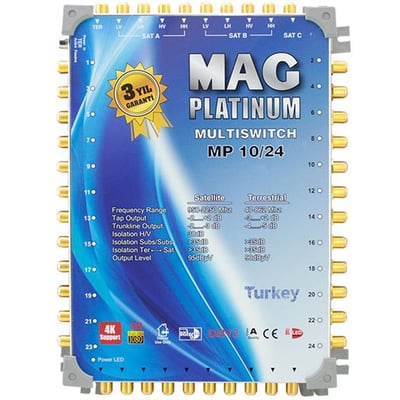 Mag Platinum 10-24 Sonlu Uydu Santrali