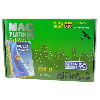 Mag Platinum 10-8 Sonlu Uydu Santrali