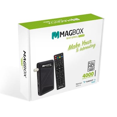 Magbox Natural Plus TKGSli Youtube - USB Mini Full HD Uydu Alıcısı