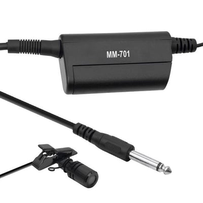 Magicvoice MM-701 Kablolu 600 Ohm Yaka Mikrofonu