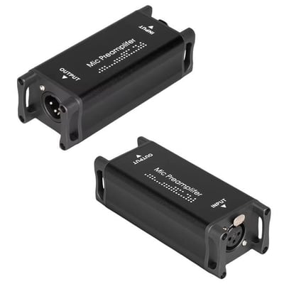 Magicvoice MV-27122 Mikrofon Ses Güçlendirici - Booster (+ 48V ile Çalışır)