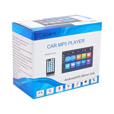 Magicvoice MV-5418 USB/SD/FM/AUX/Bluetooth 7\\ Dokunmatik Mekaniksiz Oto Teyp