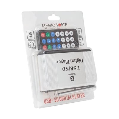 Magicvoice SS-101 Alüminyum Kasa Bluetooth/USB/TF/FM Destekli Dijital MP3 Çalar Modül