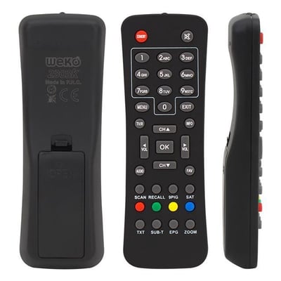 Mersat Exclusive - Globex - Fobem - Amstrad Mini TTX - Newline Scart Uydu Alıcısı Kumandası