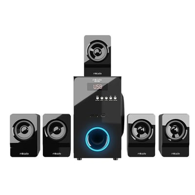 Mikado MD-581BT 110W USB/SD/FM/BT Destekli 5+1 Ses Sistemi Hoparlör - Speaker