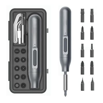 Noyafa CS2001A 2600mAh Şarjlı Hassas Elektrikli Yüksek Torklu Tornavida Vida Matkap Seti