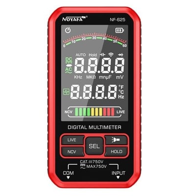 Noyafa NF-625 Renkli Lcd Ekran  Dijital Multimetre