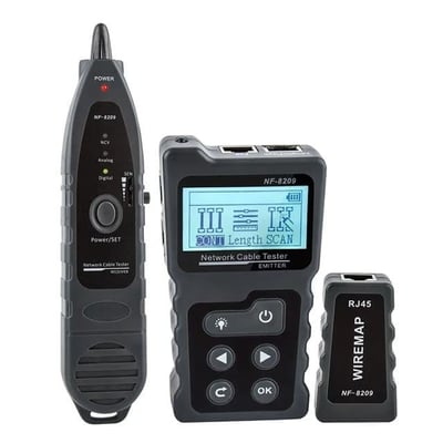 Noyafa NF-8209 Poe Destekli Kablo Bulucu ve Arıza Tespit Cihazı