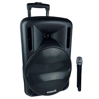 Osawa OSW-9130 30 Cm El Mikrofonlu USB-SD-Bluetooth Seyyar Ses Sistemi