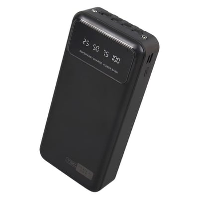 POWERWAY T20 KENDİNDEN KABLOLU DİJİTAL EKRAN 20.000 MAH SİYAH POWERBANK