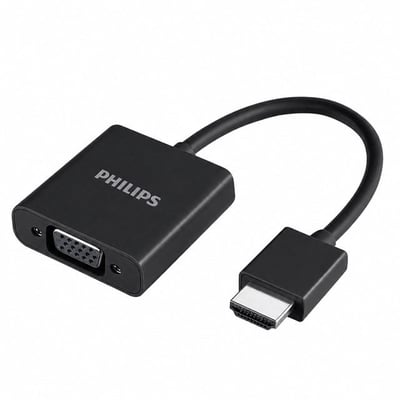 Philips SWR1620B/93 HDMI to VGA Dönüştürücü Adaptör Harici Ses Çıkışlı