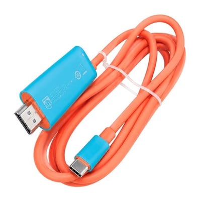 Philips SWR1650Y/93 USB-C to HDMI 4K 60Hz Adaptör Kablo + 100W PD Şarj Desteği (2si 1 Arada)