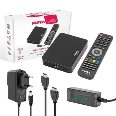 Plato Jumbo Linux Tabanlı Ethernet Girişli IP TV Uydu Alıcısı