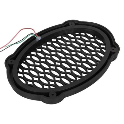 Poke PK-5653 4 Adet Oval Oto Hoparlör Kapağı Kumandalı Pixel Ledli RGB Animasyonlu Kapak