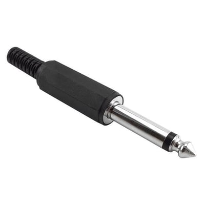 PowerMaster 6,3 Mm Mono Plastik Gitar Jack