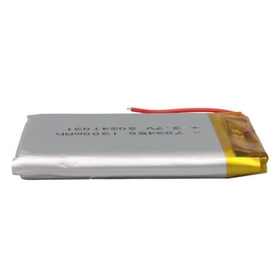 Powermaster PM-29470 3.7V 1.300mAh 703450 Soketsiz Lityum Polimer (Li-Po) Batarya Şarj Edilebilir Pil