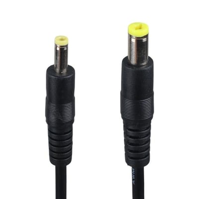 PowerMaster DC Güç Çevirici Kablo - 5.5x2.5mm Erkek to 3.5x1.35mm Erkek (1 Metre)