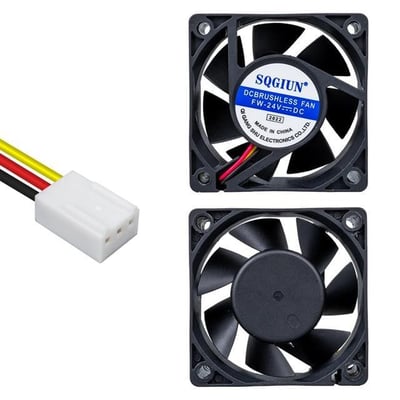 PowerMaster IC-216A Fırçasız DC Fan 60X60X25mm 24 Volt 3 Pin