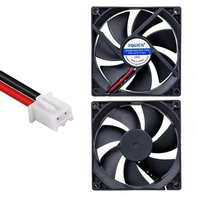 SQGION IC-216A Fırçasız DC Fan 92X92X25mm 24 Volt 2 Pin
