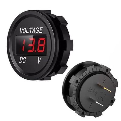 PowerMaster IC-230D Pano Tip Voltmetre 28mm 6-32 Volt