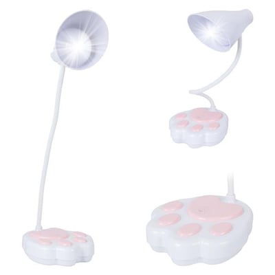 PowerMaster JF-1623 20 LEDli 2.5 Watt Şarjlı Esnek Masa Lambası (OM-114) - Dokunmatik ve USB Şarjlı