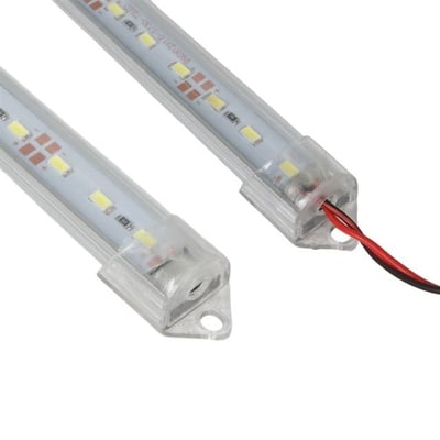 PowerMaster PM-11060 60CM 12V 10W T8 İnce 42 SMD LED 6500K Beyaz Lamba Akü Maşalı Anahtarlı