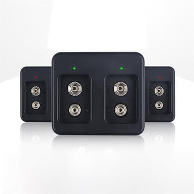 PowerMaster PM-17660 2X9 Volt Lityum Pil Şarj Cihazı DC8.4V/260mA (Li-ion, Li-Po, LiFePO4)